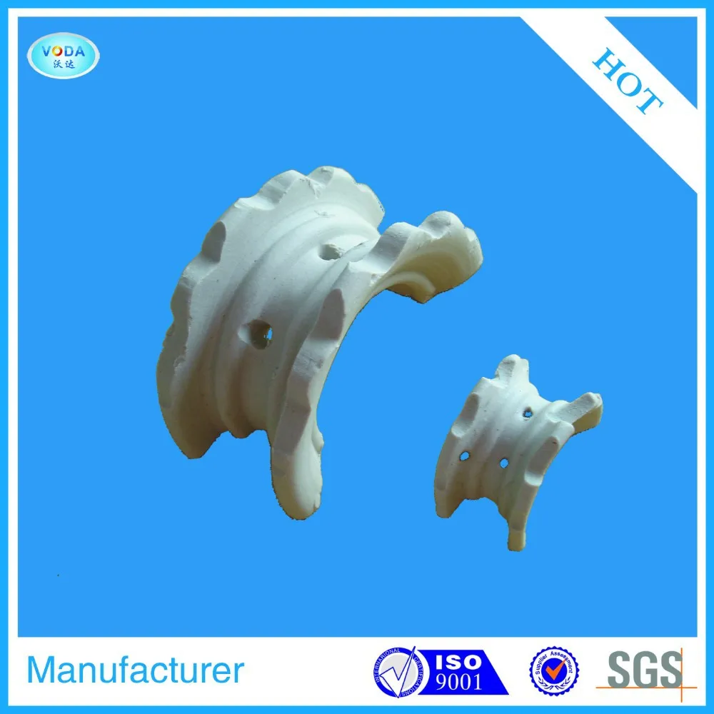 
 Керамические сиденья Super Intalox 12 мм 19 мм 25 мм 38 мм 50 мм 76 мм  