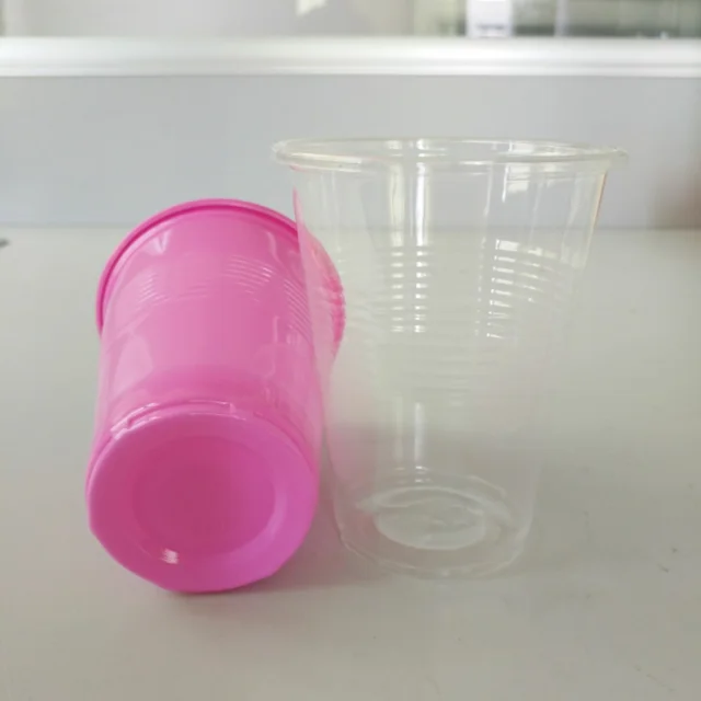 270 мл модная пластиковая чашка с логотипом на заказ