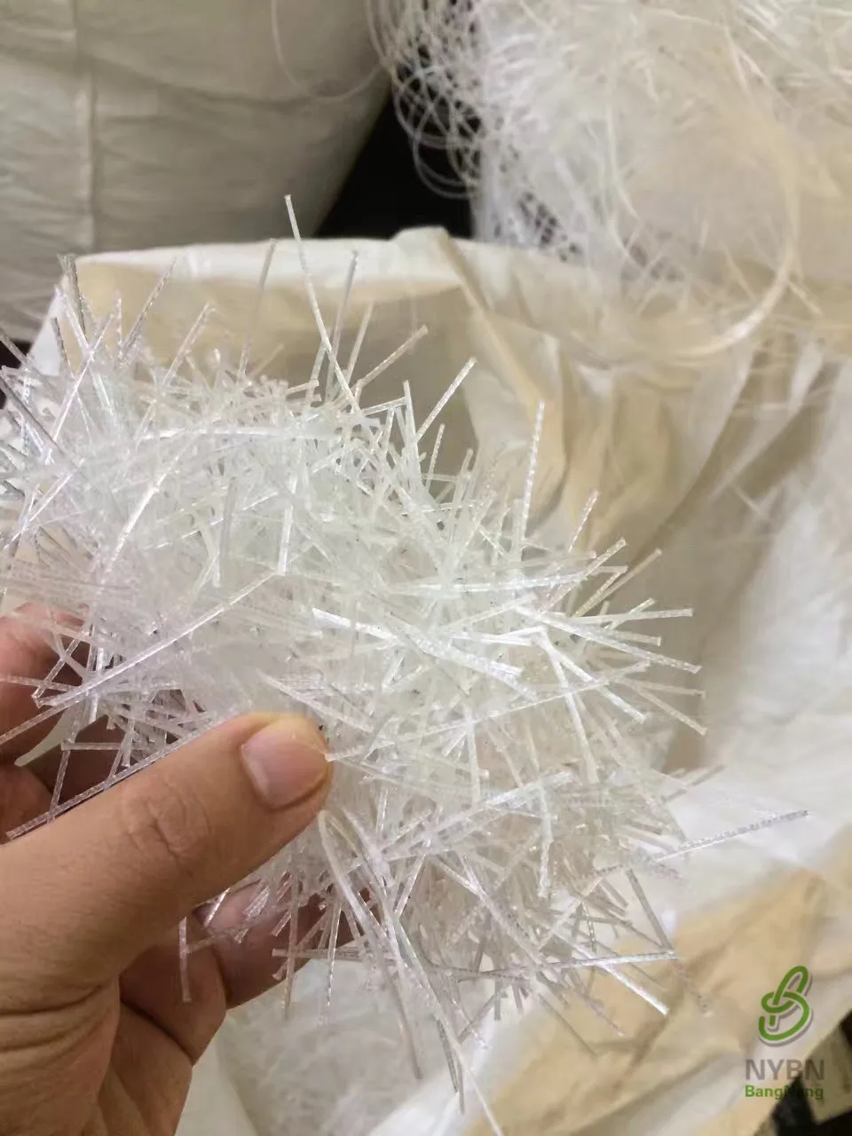 
pp micro fiber/pp macro fiber concrete cement 45mm, 48mm 