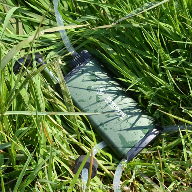 Diercon aluminum material hand pump water purifier filter personal water filter for outdoor (TW01)