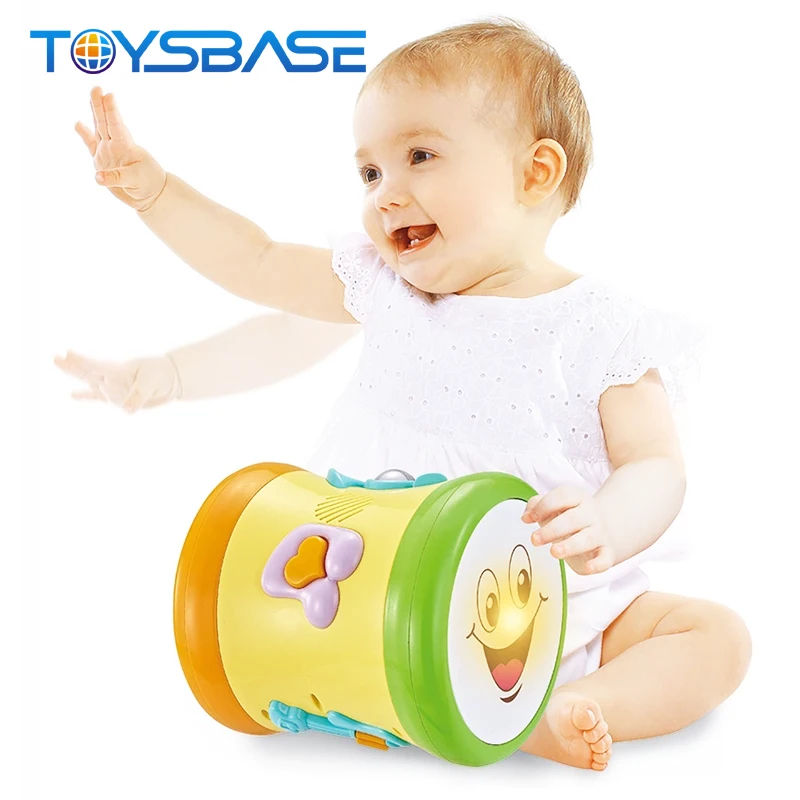 
Two-Sided Dynamic Baby Rolling Beat Toy Music Drum 
