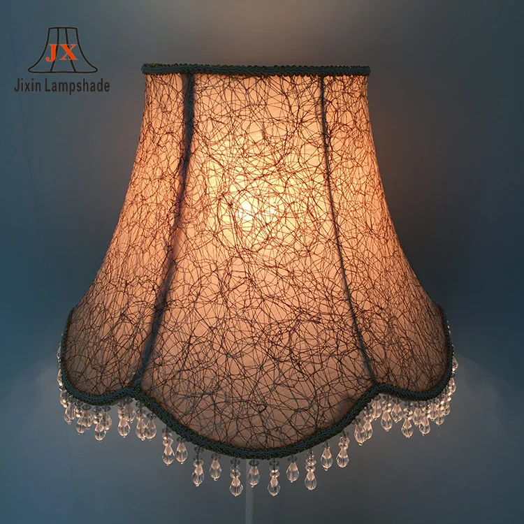 Коммерческий шелковый абажур Vintage Style Pattern Шелковый Китайский массового абажур