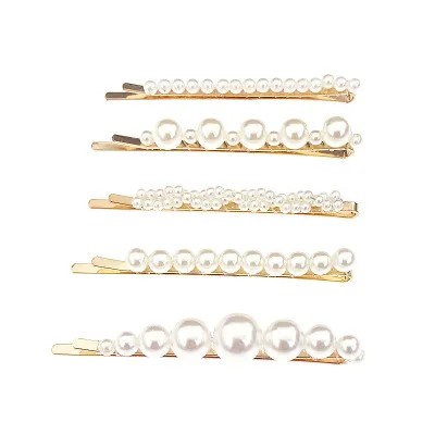Женские заколки для волос E9, заколки для волос с жемчугом