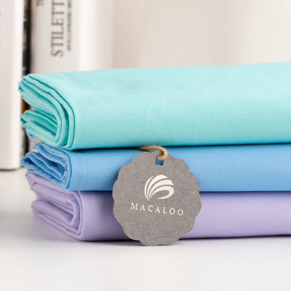 Tiffany blue color 100 combed woven cotton twill fabric