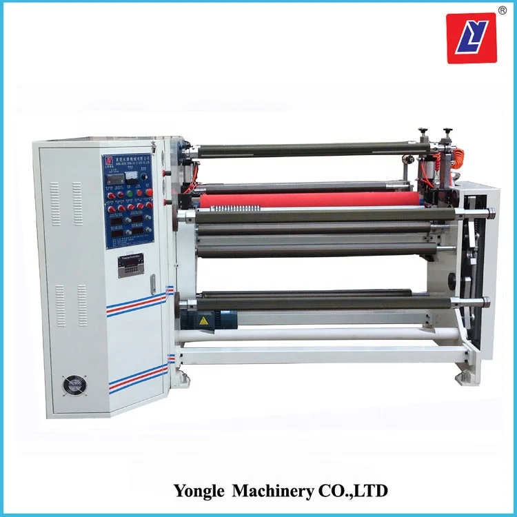 
AB adhesive tape laminating and slitting machine 