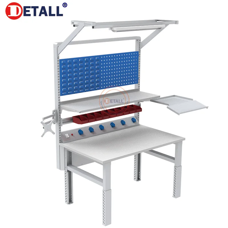 modular antistatic lab operation inspection test warehouse table