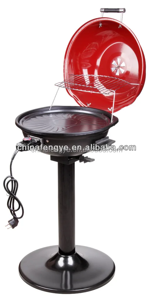 Indoor/Outdoor Electric BBQ Grill Portable Home Barbecue Grill