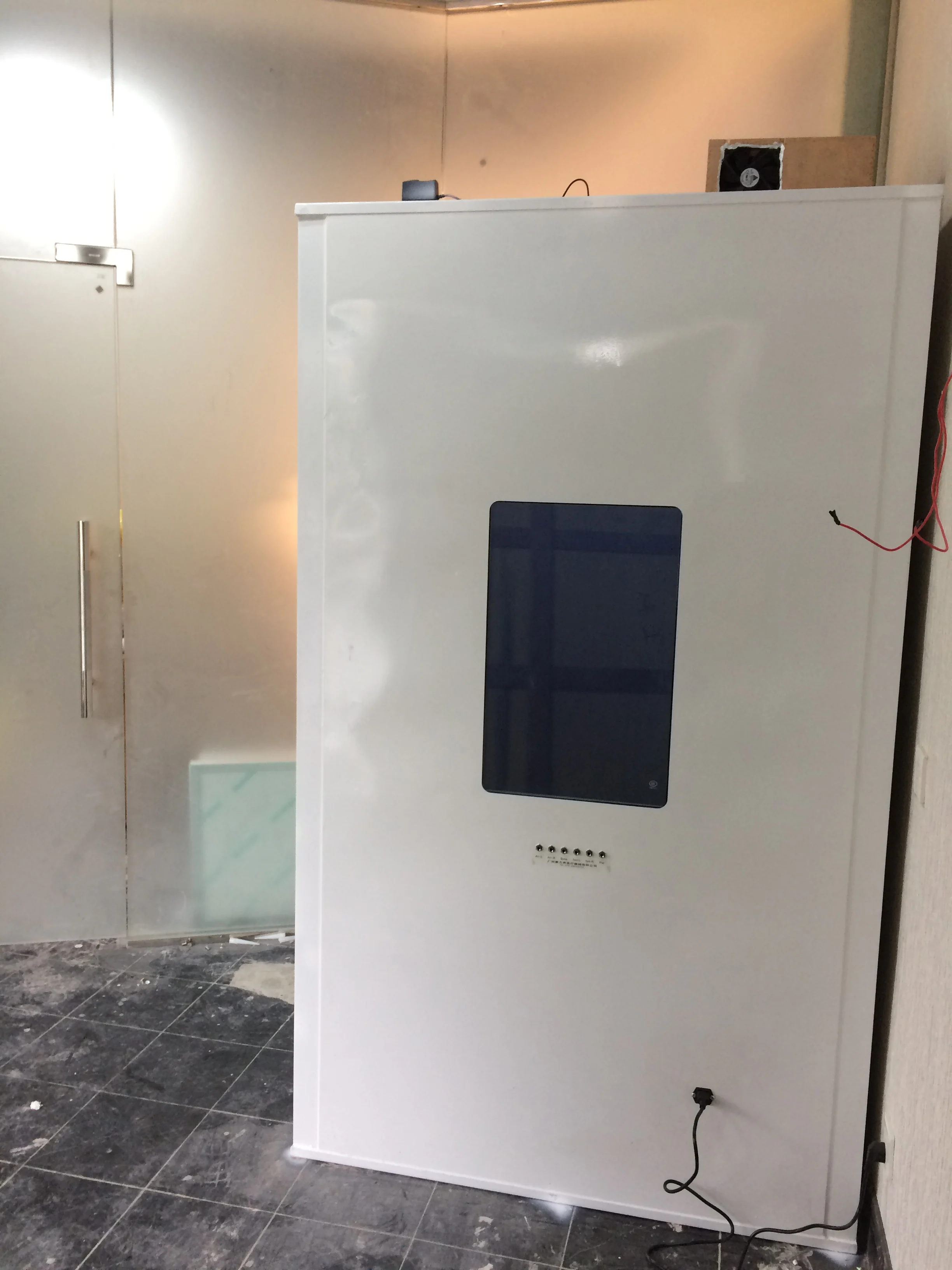 
audiometric booth for hearing test 