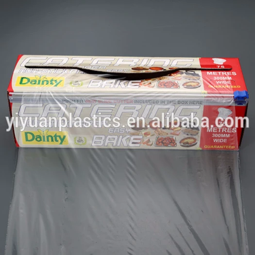 Short-footed Plastic Slide Cutter for Cling Wrap Aluminium Foil Packing Box