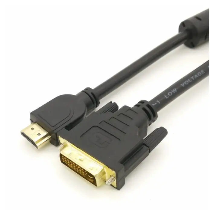 1080P  Factory Price esata to hdmi cable to DVI Cable for computer With Metal Cover