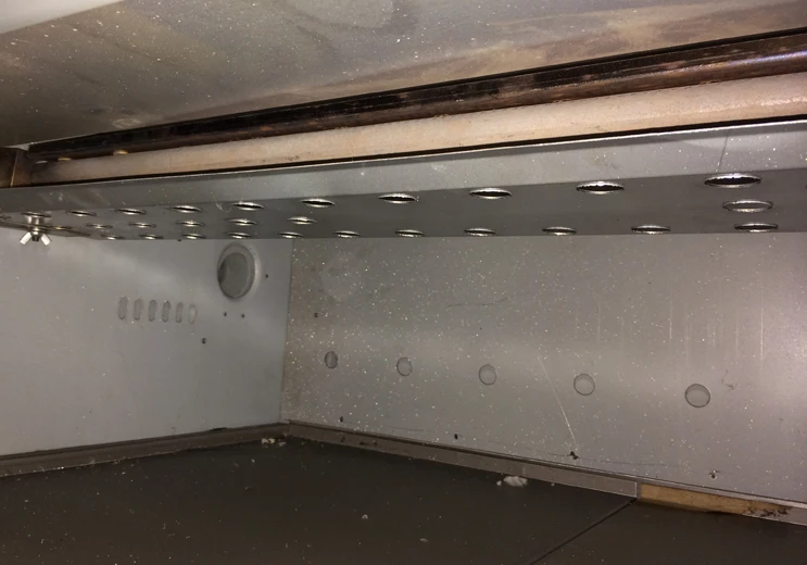 High quality bakery machines gas pizza oven factory