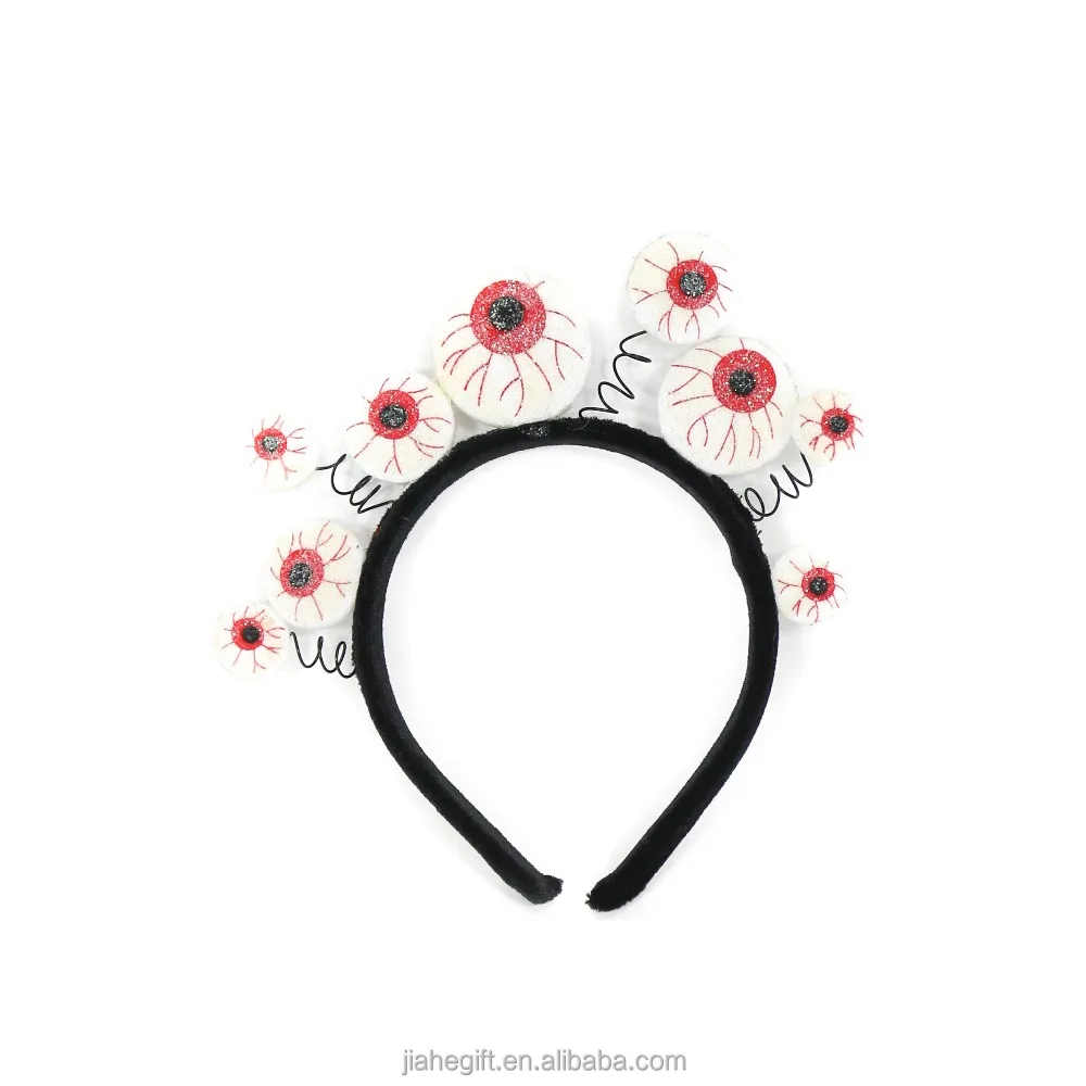 China supplier Halloween party decoration glitter headband