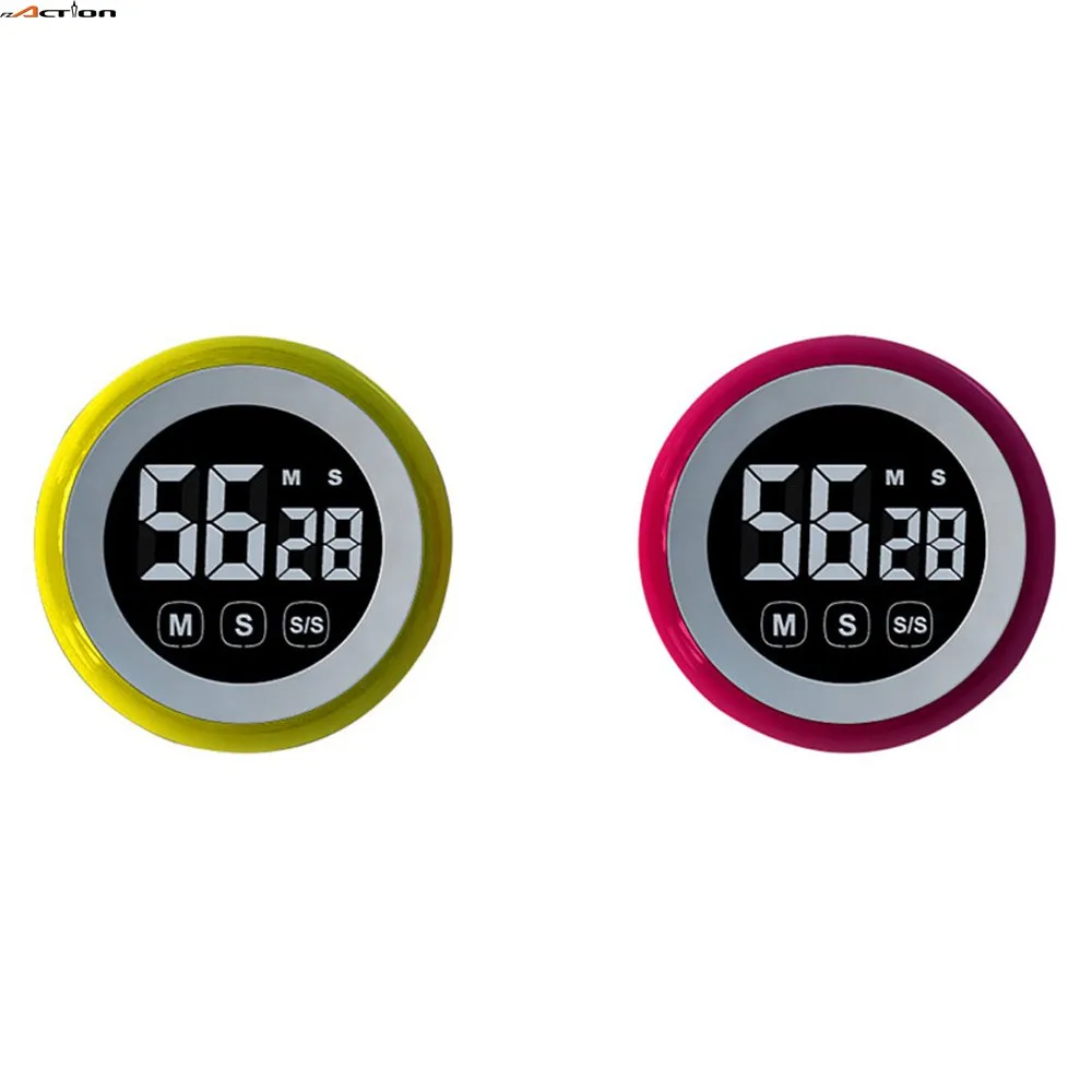 Promotion Digital Timer Switch Cheap Custom Timer Count Down and Up  LCD Touch Screen for Kitchen Study and Gift