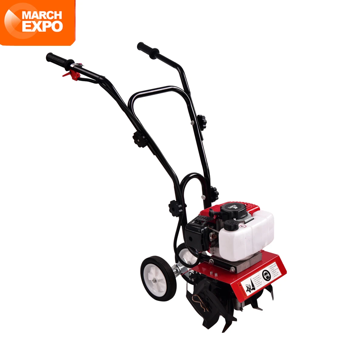 52cc gasoline hand held power rotary tiller