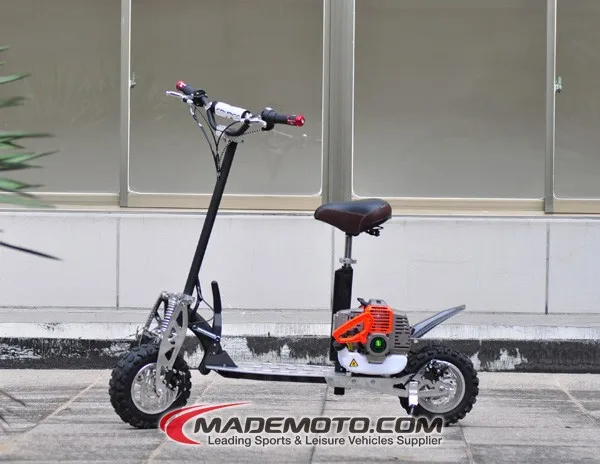 Foldable 2 Stroke Gas Powered Mini 49CC Gas Scooter Stand Up