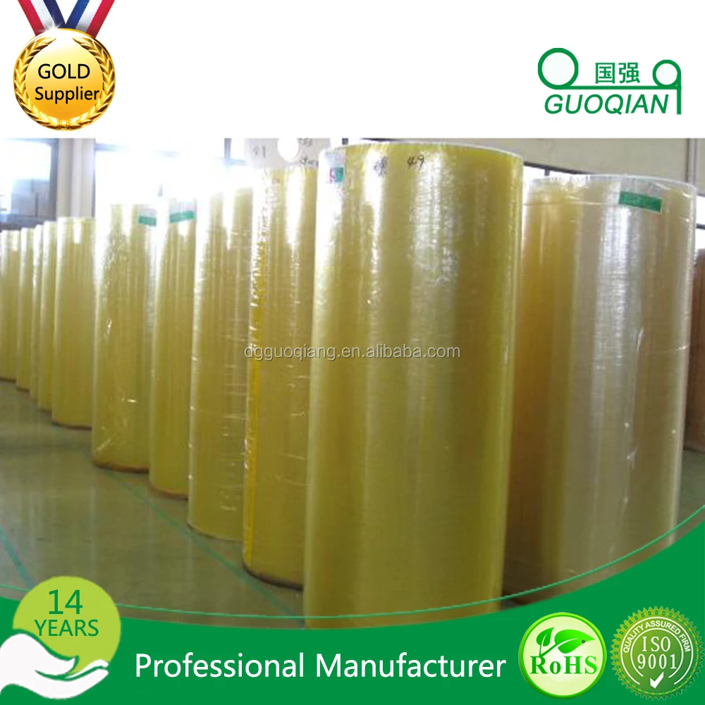 Manufacturer for BOPP Tape Jumbo Roll