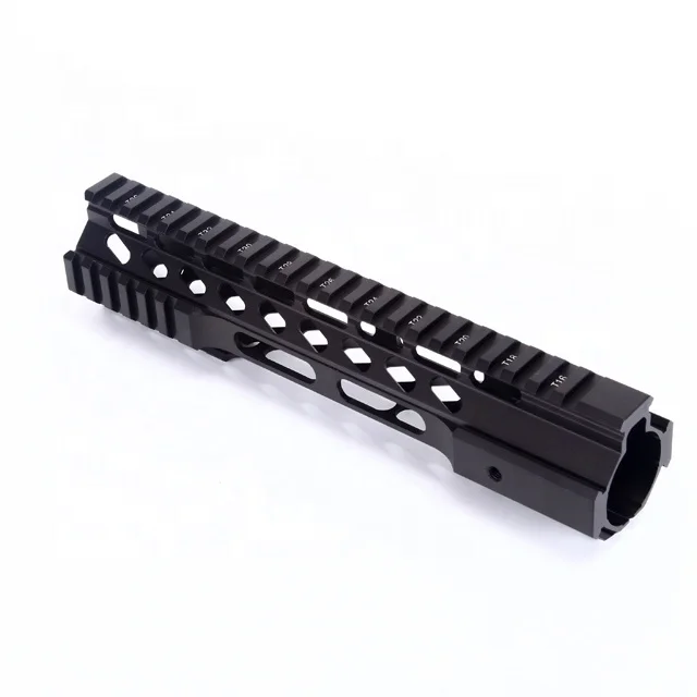 10 inches Mid-Length heavy duty shark style M-LOK handguard Air  Gun Hunting Accessories For AR15 Alloy Aluminum T6061