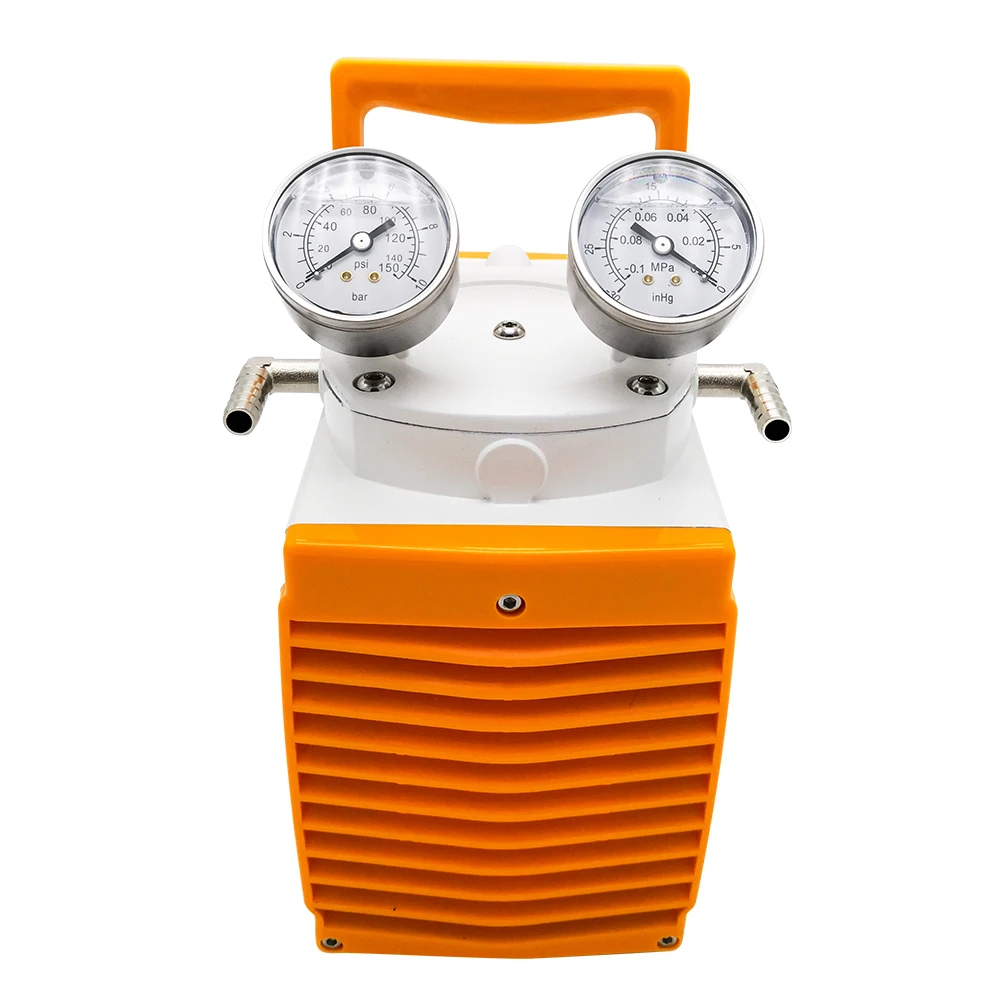 West Tune GM-0.5 Lab PTFE Chemical Vacuum Pneumatic Diaphragm Pump with 30L/min flow