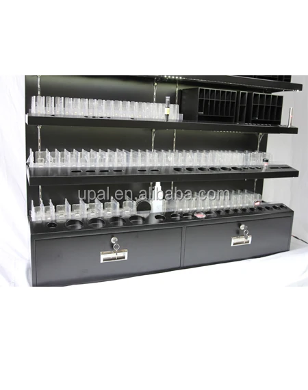 
OEM multifunctional black high quality acrylic cabinet display from china 