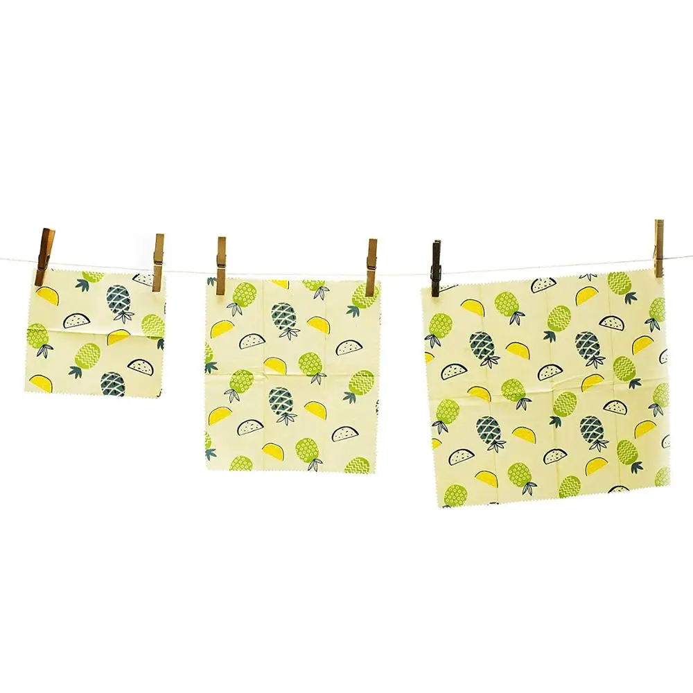 
Beeswax Wraps Roll Eco Friendly Set Food Wrap All Organic Materials 