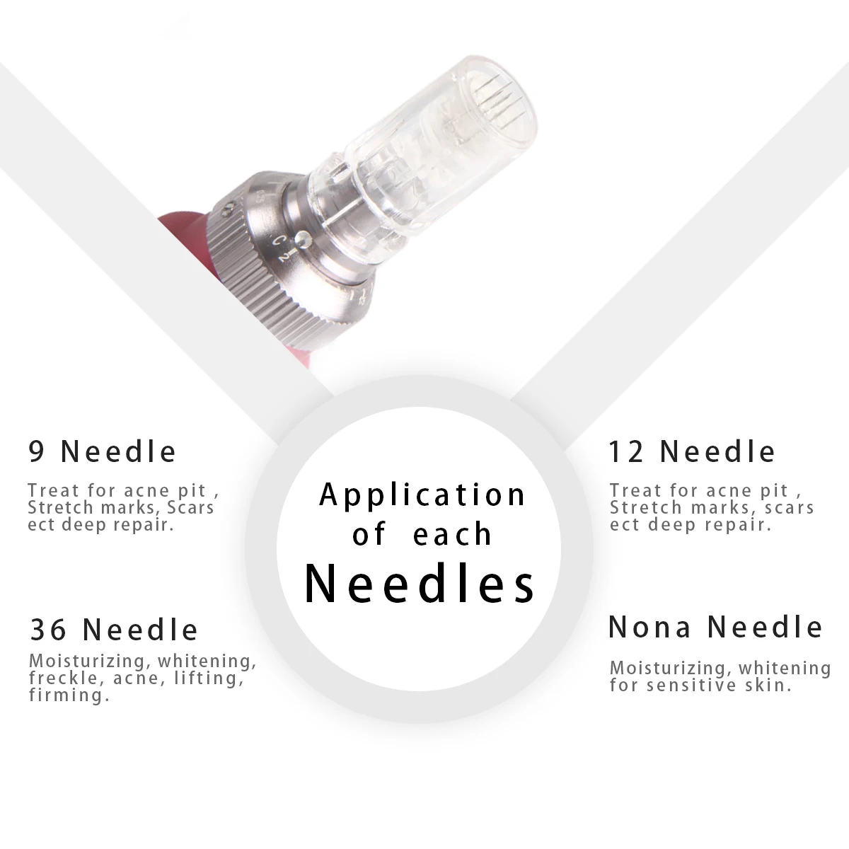 
2019 the best Wireless drpen Derma Pen Microneedle pen at home Meso Dermapen for hyaluronic acid serum 