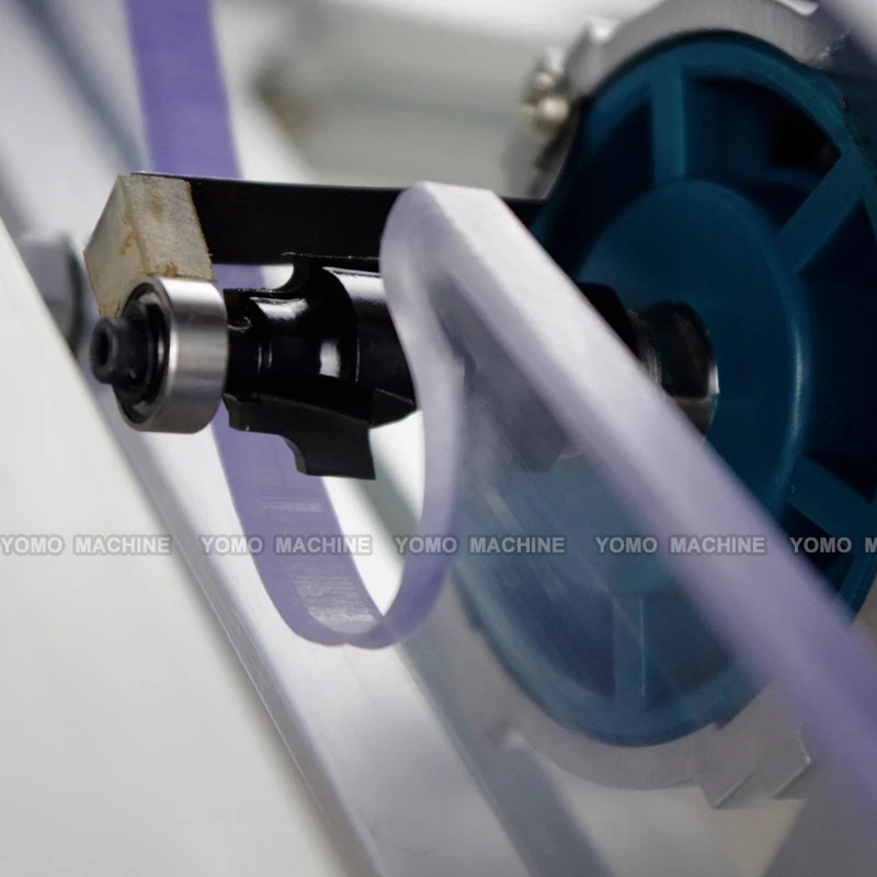 edge banding trimmer woodworking edge trimming machine Profile tracking PVC edge cutter corner rounding