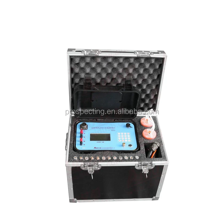 ADMT-6B Multi-Function Digital DC IP(Induced Polarization) Resistivity meter for underground water detector/mineral exploration