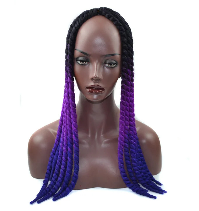 
Silike Crochet synthetic braiding hair Senegalese Twist Havana Mambo synthetic hair wigs Crochet human hair extension Wholesale 