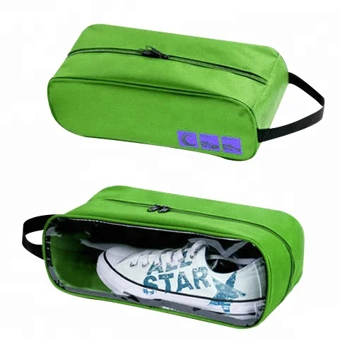 600D RPET Factory Supply Cheapest Price Custom Cosmetic Bag Makeup Polyester Shoe Bags