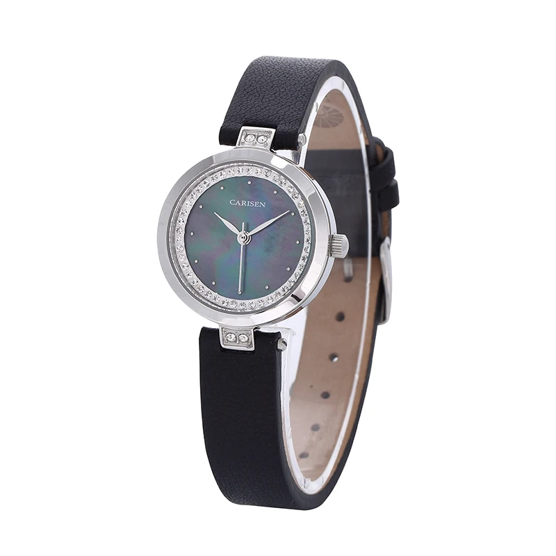 Japan movement quartz watch woman luxury odm oem manufacturer stainless steel female watch producer