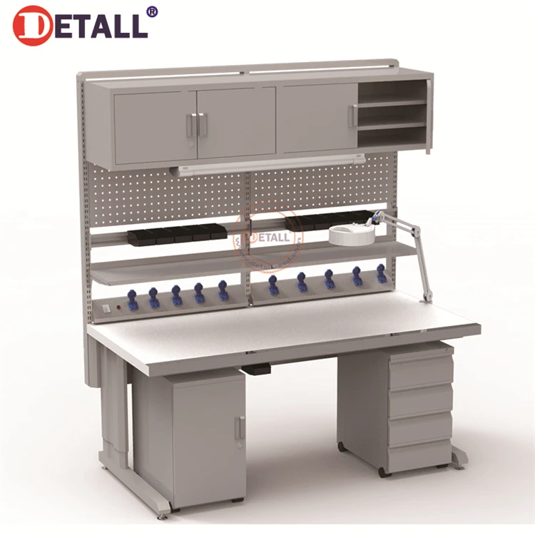 
Detall esd electronics factory work bench table 