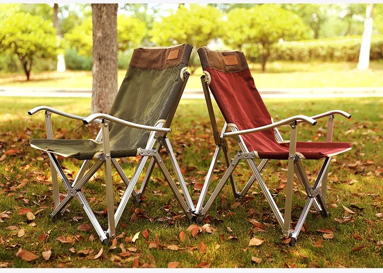Korea aluminum tube camping chair /outdoor folding aluminum tube Korea camping chair