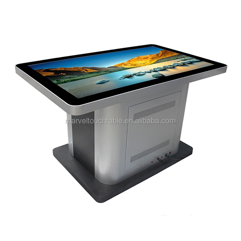 42 дюймов водонепроницаемый LCD сенсорный Настольный сети для игрового стола студийной съемки с изображением точек касания