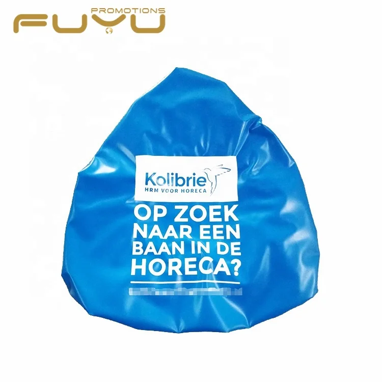 Hot sale blue pvc sublimation print bicycle saddle cover for sale