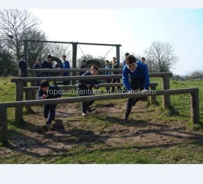 children outdoor wooden play equipment wooden playground park baby games