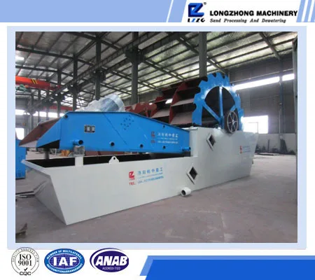 Easy installation bauxite sand washing and screening machine for minerals plant
