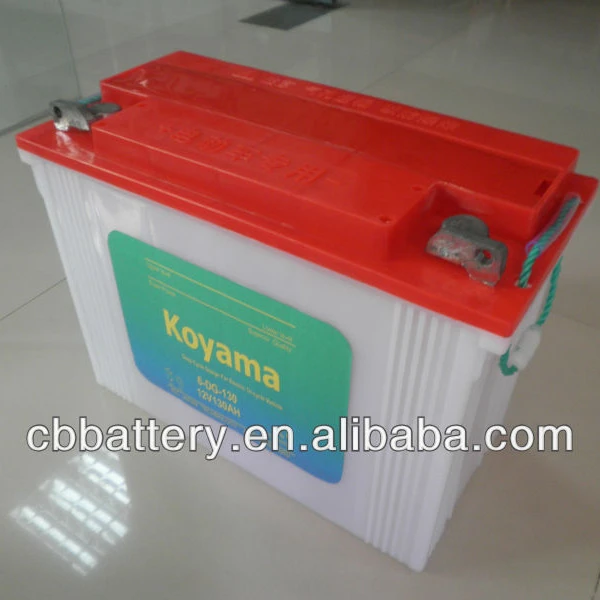 Автомобильный рикша Аккумулятор для продажи 6-DG-120A сухозаряженный рикша аккумулятор