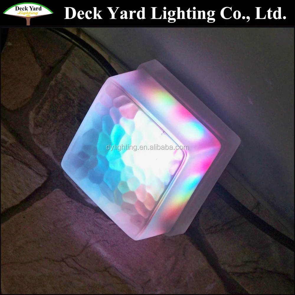 100*100mm Led Brick Floor Tile Light Outdoor Square Led Paver Lightings
