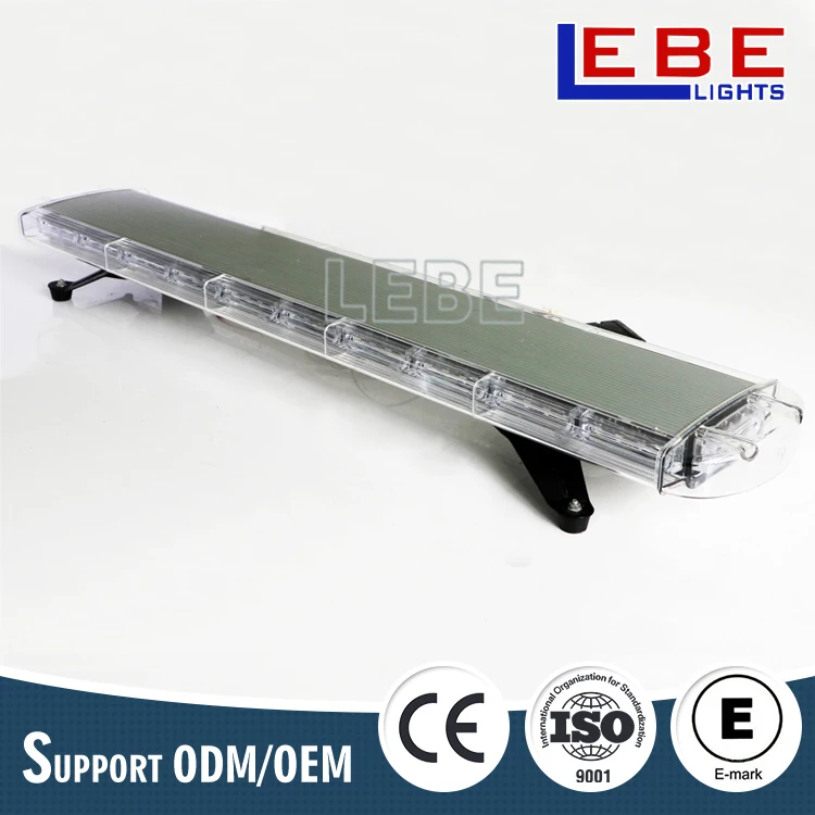 Led light bar emergency polices car light dual color warning light