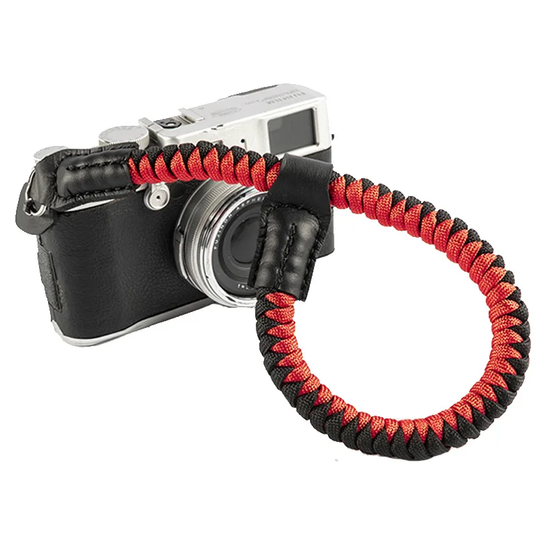 Custom Handmade Braided Hanging Outdoor Paracord Mountaineering Camera Strap