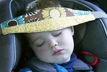 2015 New Infants And Baby Head Support Pram Stroller Safety Seat Fastening Belt Adjustable Playpens Sleep Positioner