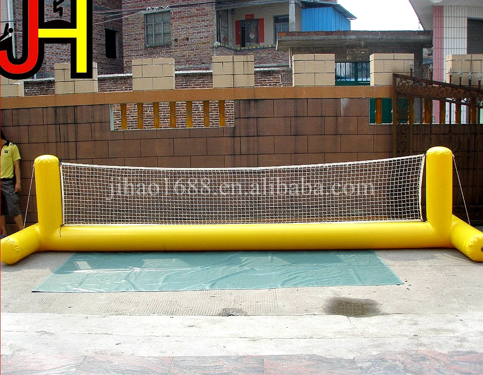 Hot sale inflatable pool volleyball net pool inflatable volleyball net court sport games