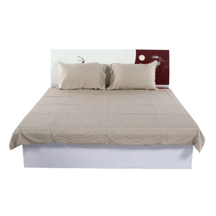 100%linen fabric bed sheet set stone washed french vintage bedding set