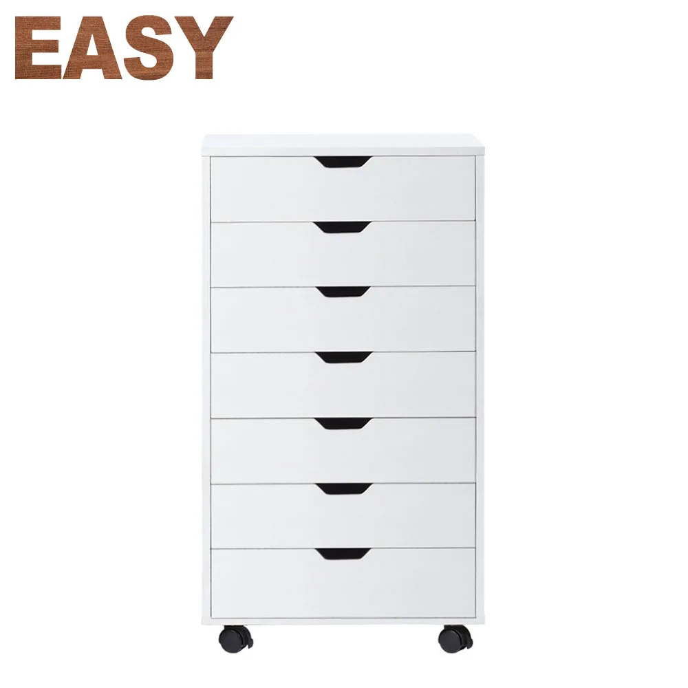 
Latest Design Hot Sale Wood 7 Drawers Cabinet With Sliding 