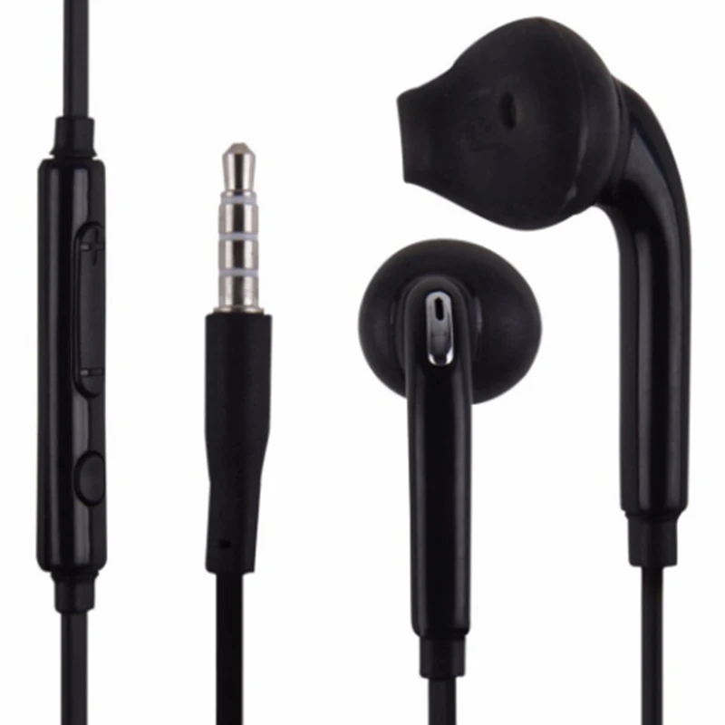 Hifi 120cm handsfree wired in-ear earphone high quality logo customized 3.5mm in ear earbuds headphone for samsung s6