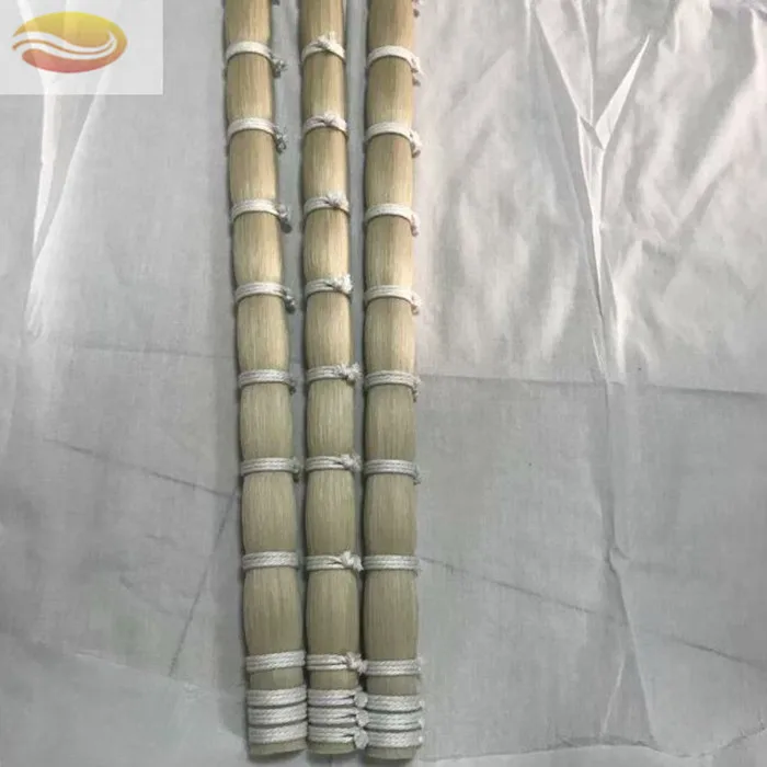 
80cm One Bundle White Horse Tail Hair 