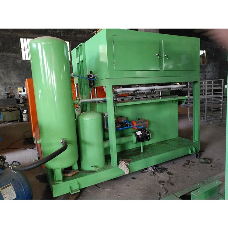 Factory semi automatic egg tray machine equipment