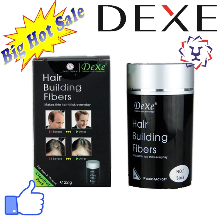 Dexe hair building fibre hairloss treatment fibers hair loss treatment for men