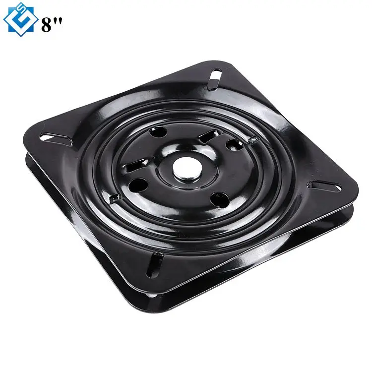Office chairs bar stools recliners gliders chair swivel plate 180 degree  auto return memory  - 8 inch replacement mechanism