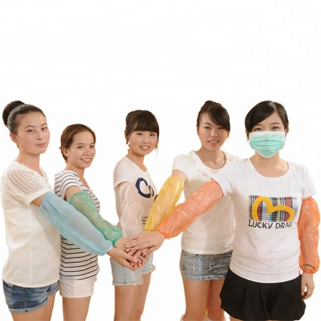 
Disposable PE Sleeve Cover plastic sleeve oversleeve, arm cover 